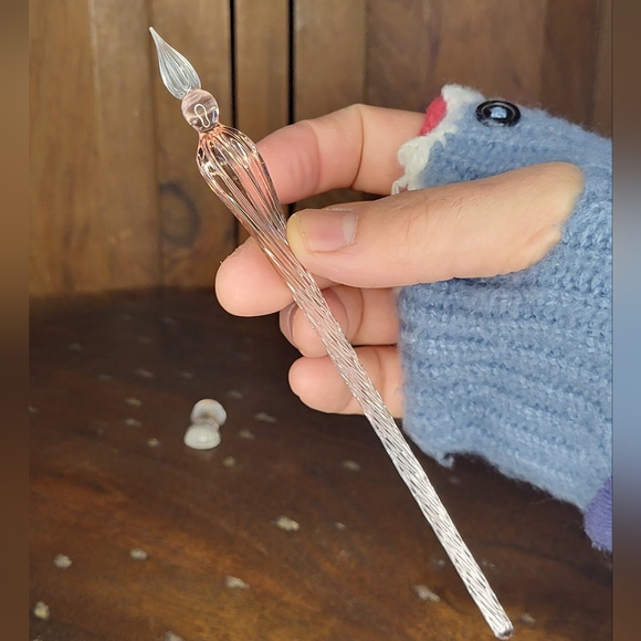 Other - Elegant Glass Calligraphy Pen